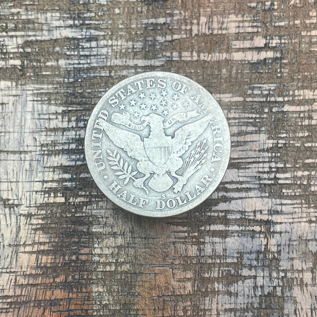 1915-S 50C US Barber Half Dollar