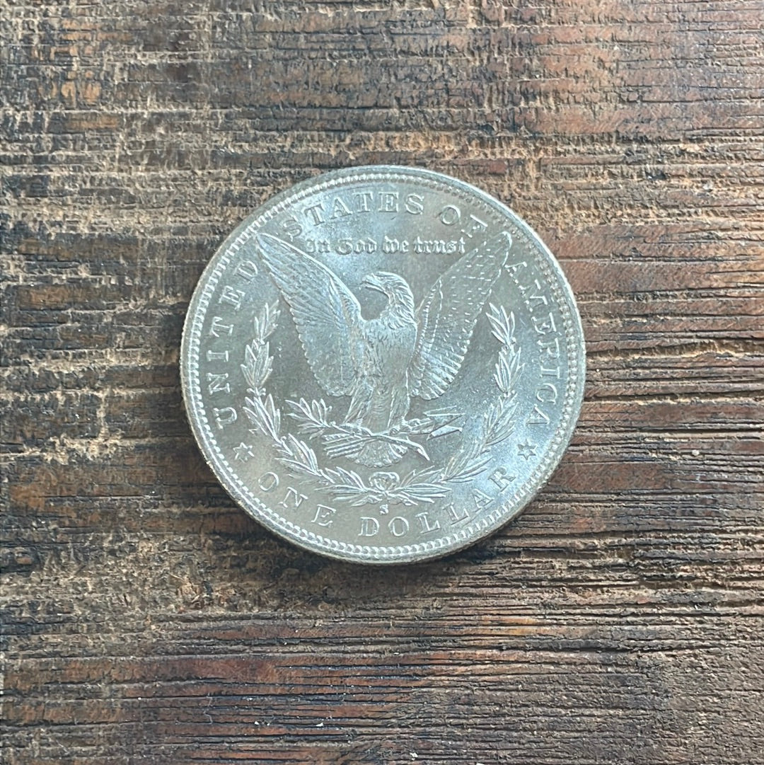 1882-S $1 US Morgan Silver Dollar