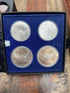 1975 Canada 4-Coin Olympic Silver Series IV ~ 4.32 oz ASW Sterling Silver