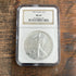 1987 $1 US American Silver Eagle NGC MS69