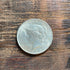 1923 $1 US Silver Peace Dollar Reverse Lamination Error.