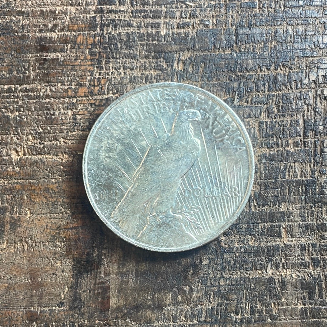 1924 $1 US Silver Peace Dollar