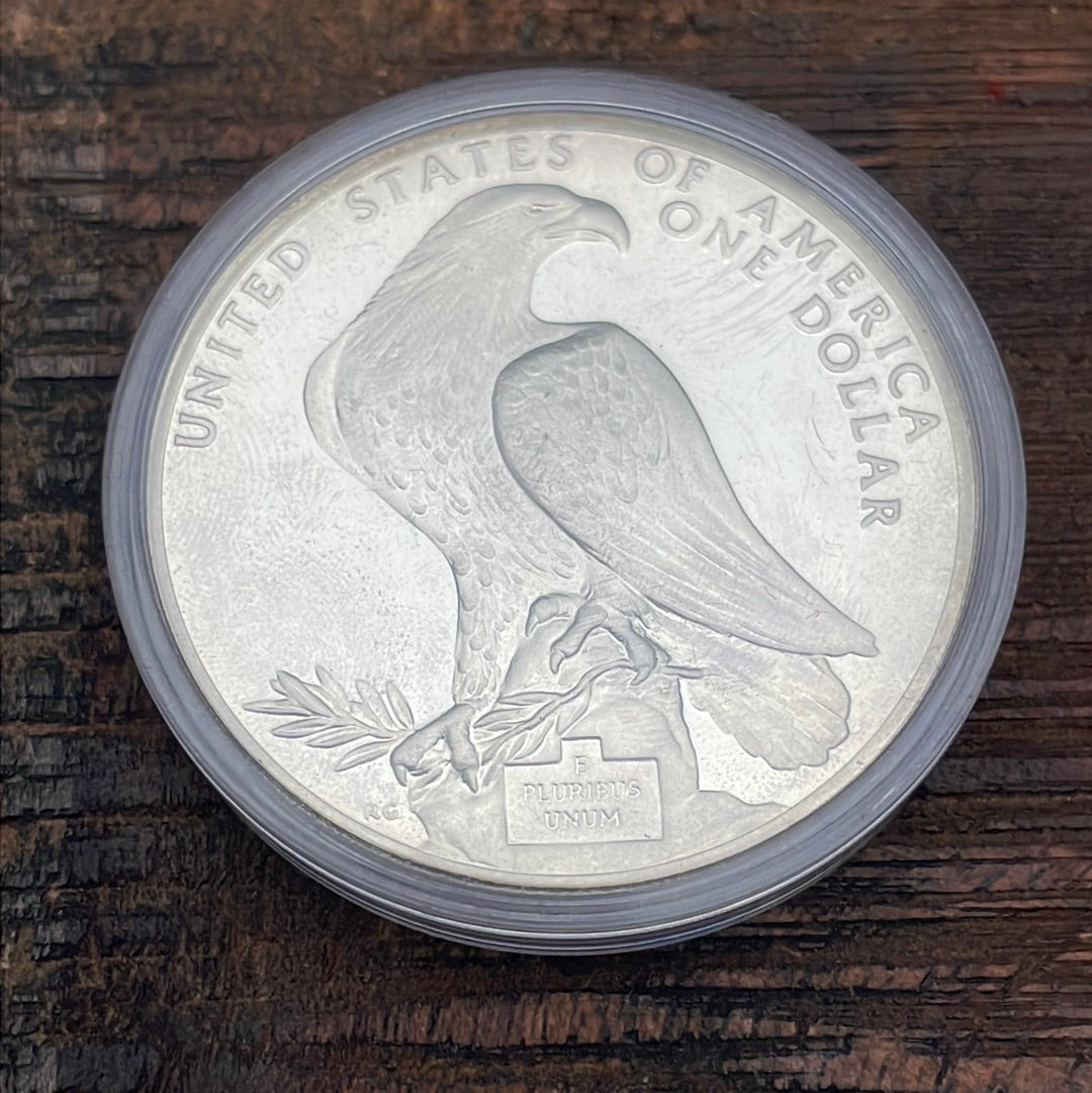 1984-S US $1 Los Angeles XXIII Olympiad Silver Proof Coin in OGP w/ COA