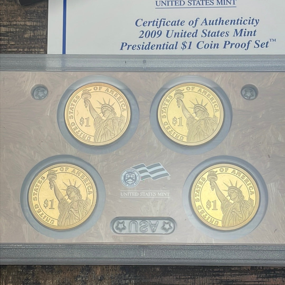 2009 Presidential Dollar Proof Set in OGP