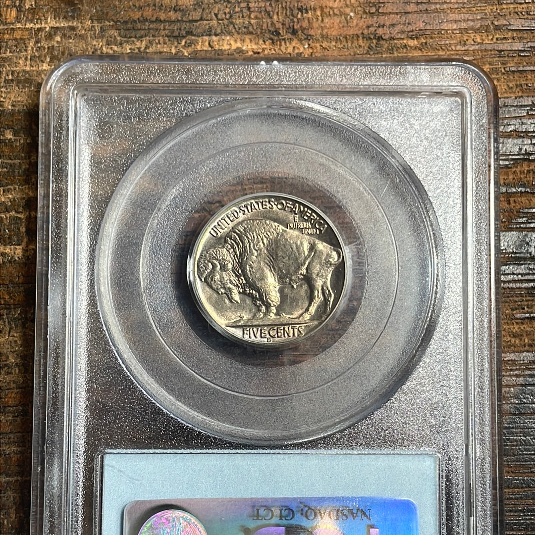1938-D 5c Buffalo Nickel PCGS MS66