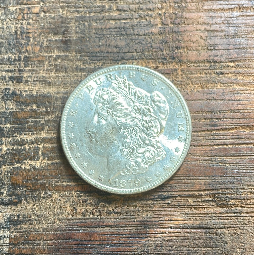 1879-S $1 US Morgan Silver Dollar