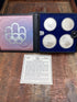 1976 Canada 4-Coin Olympic Silver Series VII ~ 4.32 oz ASW Sterling Silver