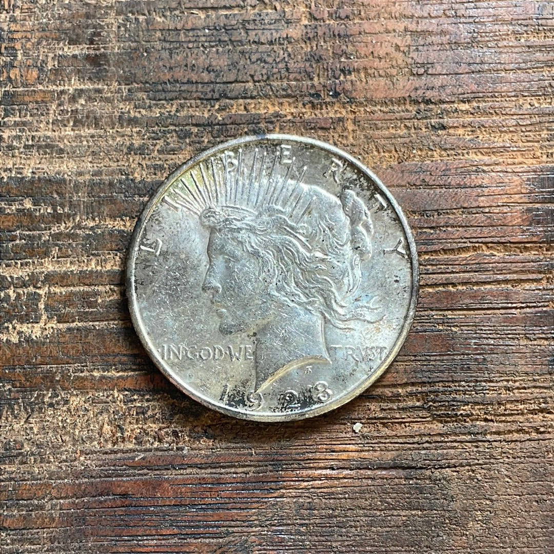 1923-S $1 US Silver Peace Dollar