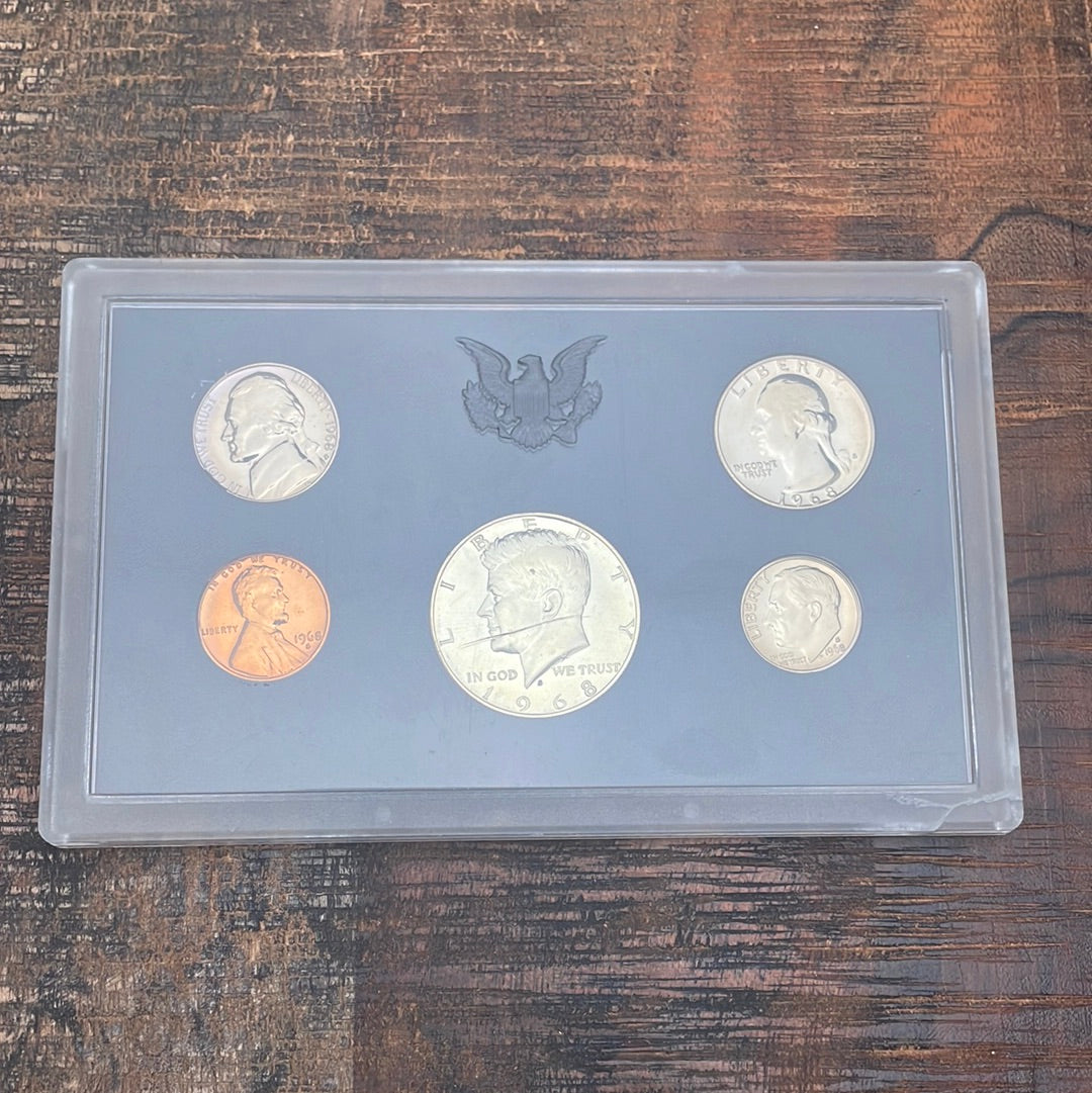 1968 Proof Set no box