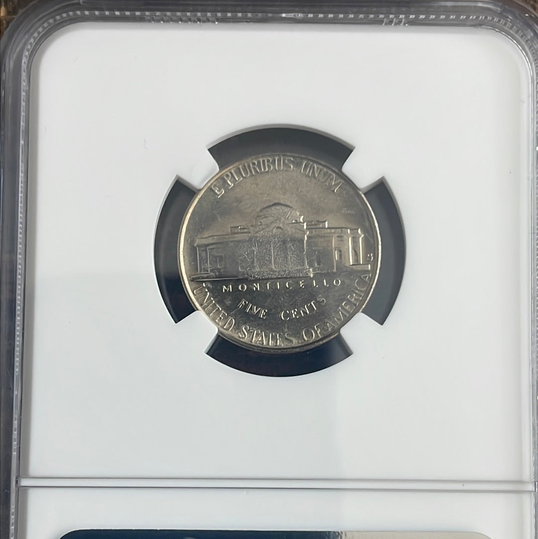1953-S 5c US Jefferson Nickel NGC MS66