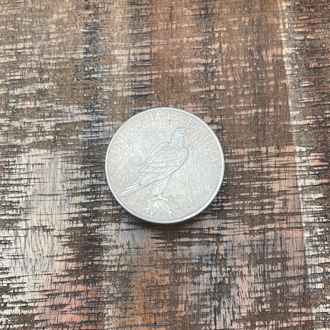 1934-D $1 US Silver Peace Dollar