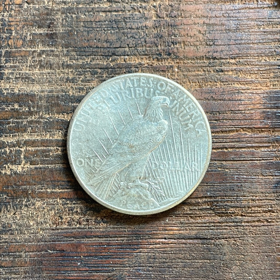 1925 $1 US Silver Peace Dollars