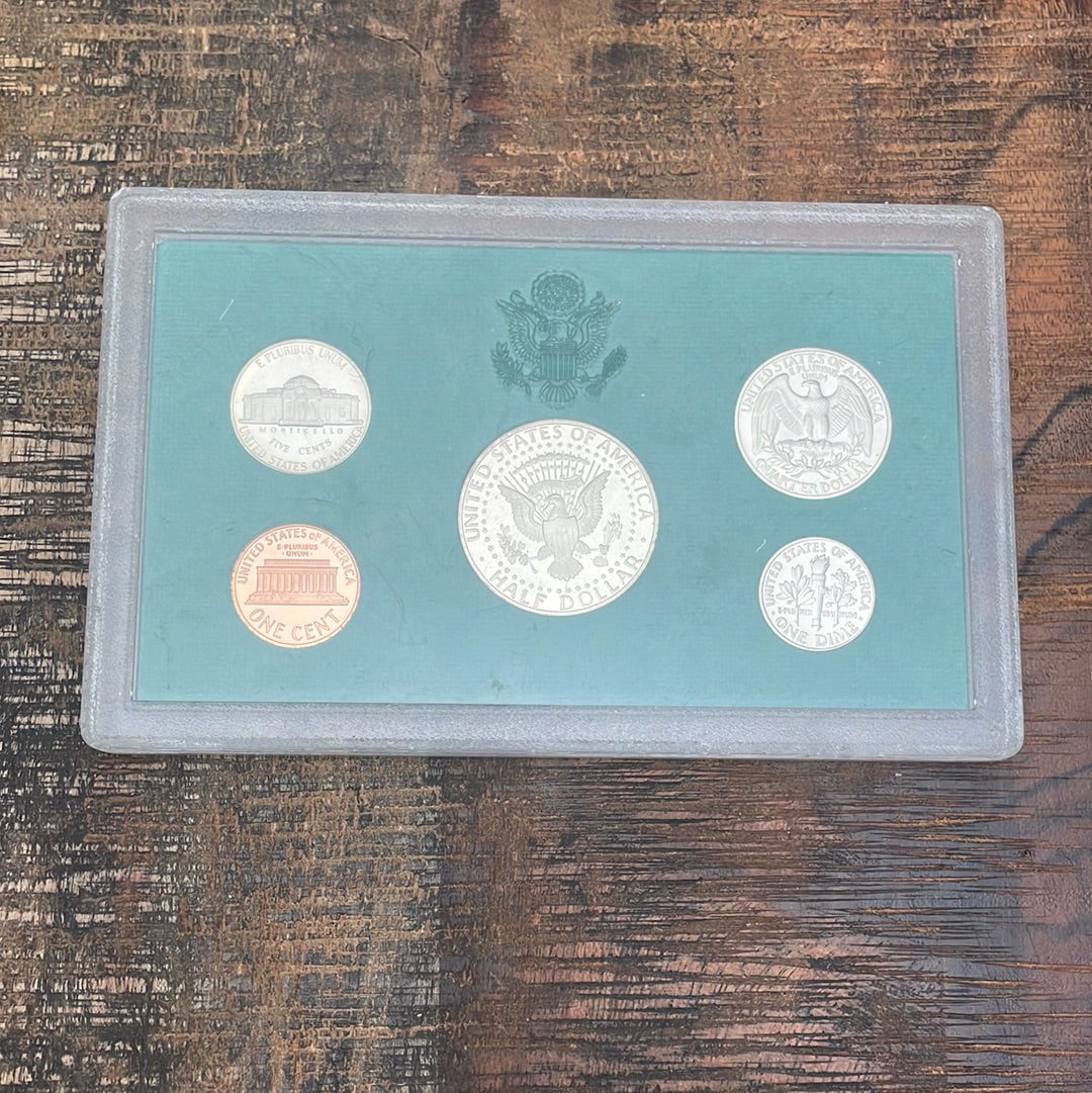 1996 Proof Set no Box