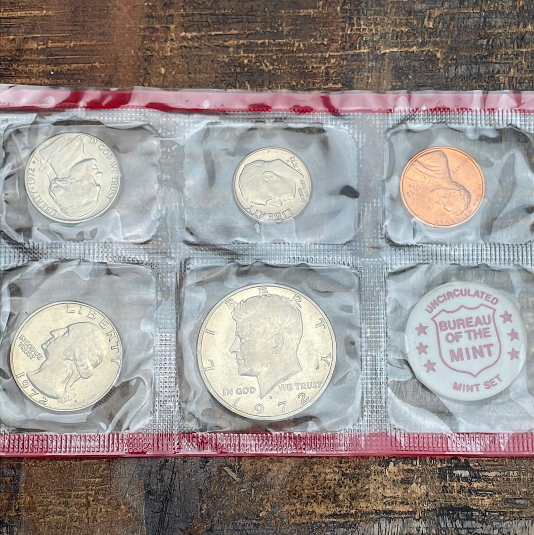 1972 Mint Set no Envelope
