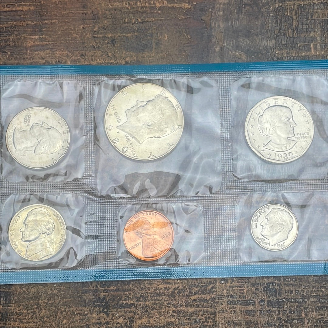 1980 Mint Set no Envelope