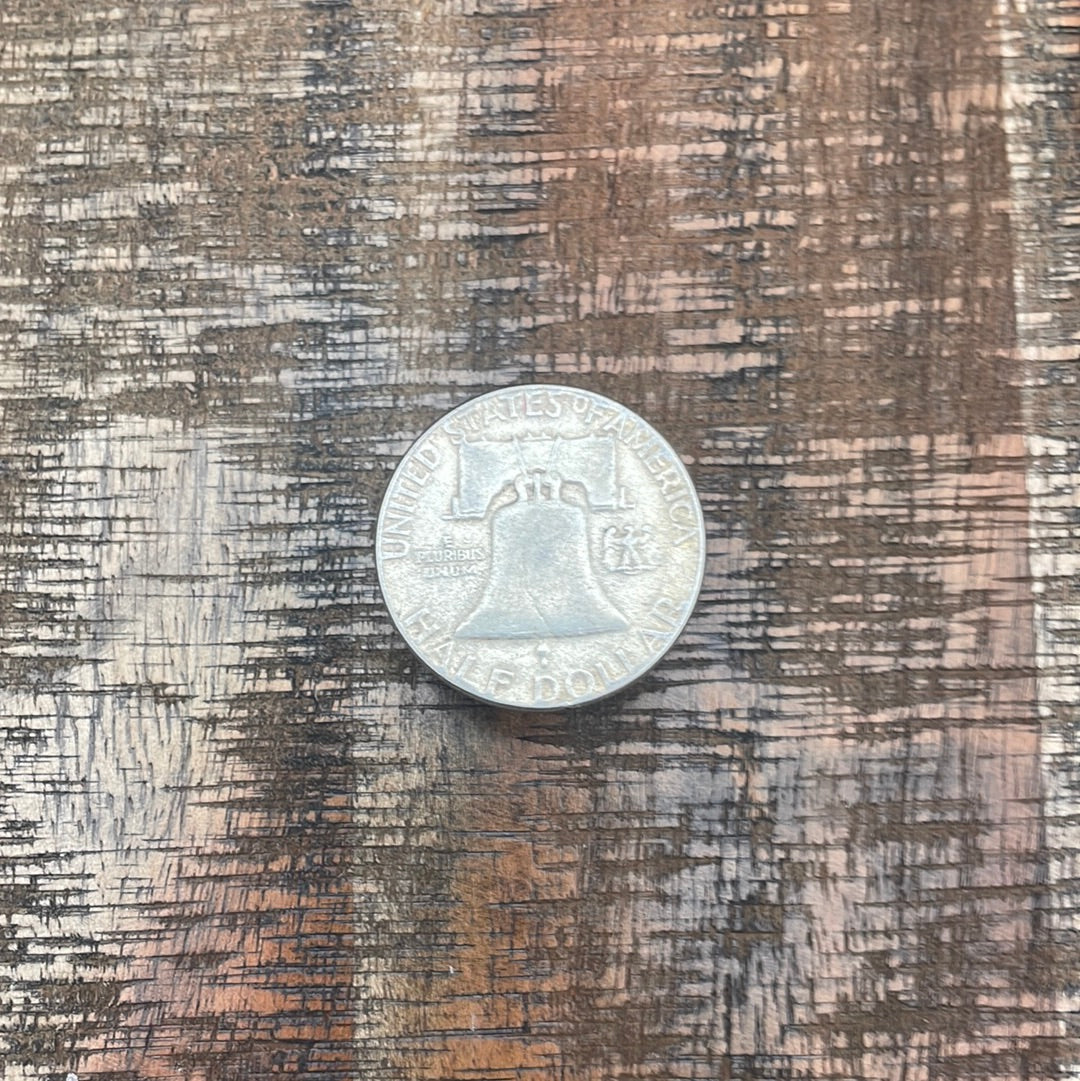 1954 50C US Franklin Half Dollar