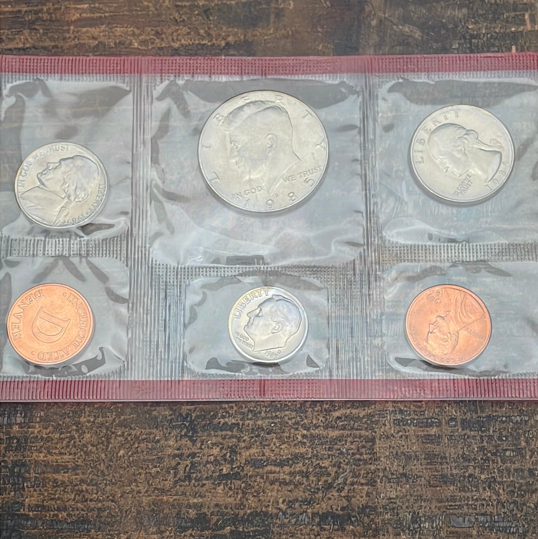 1985 Mint Set in Envelope