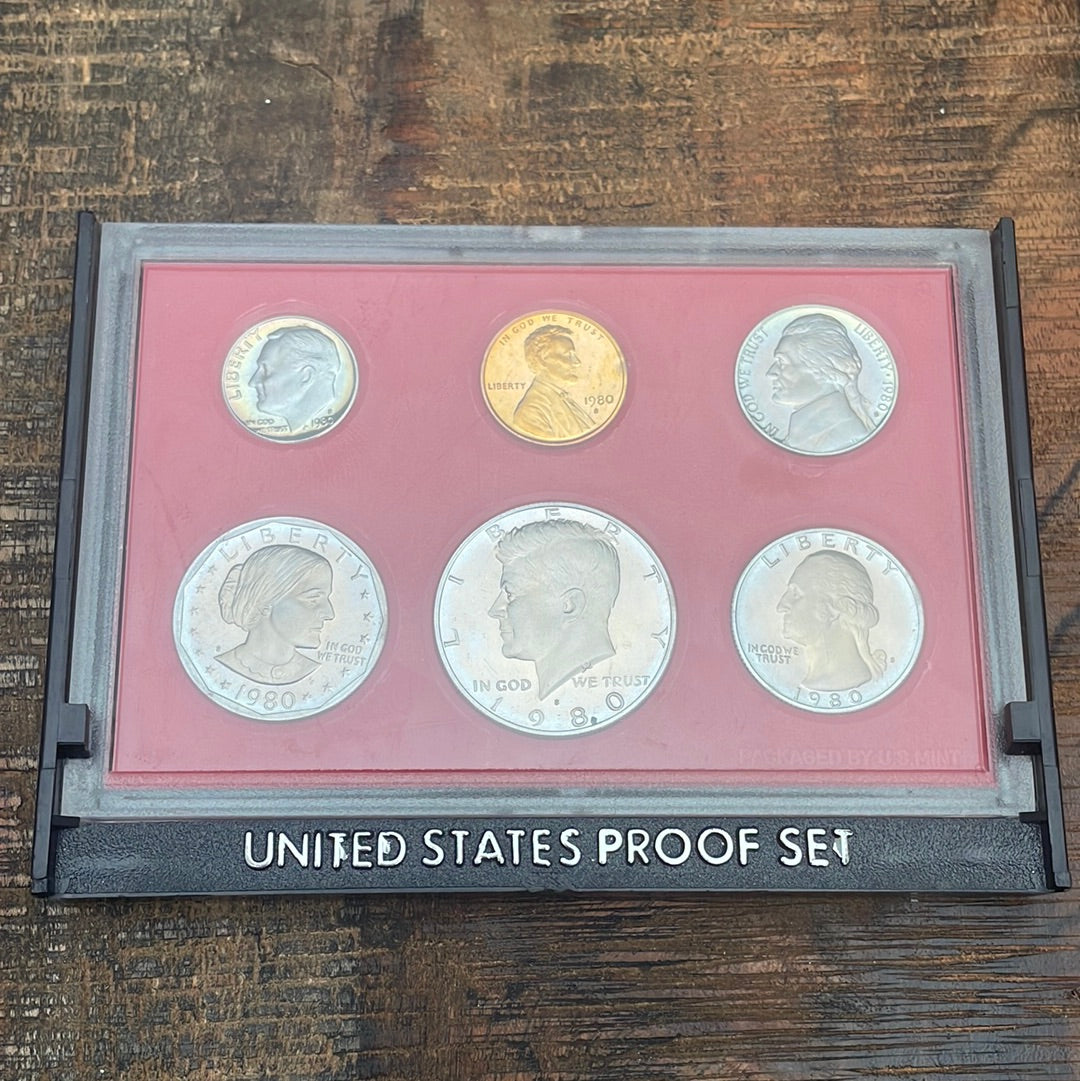 1980 Proof Set no OGP