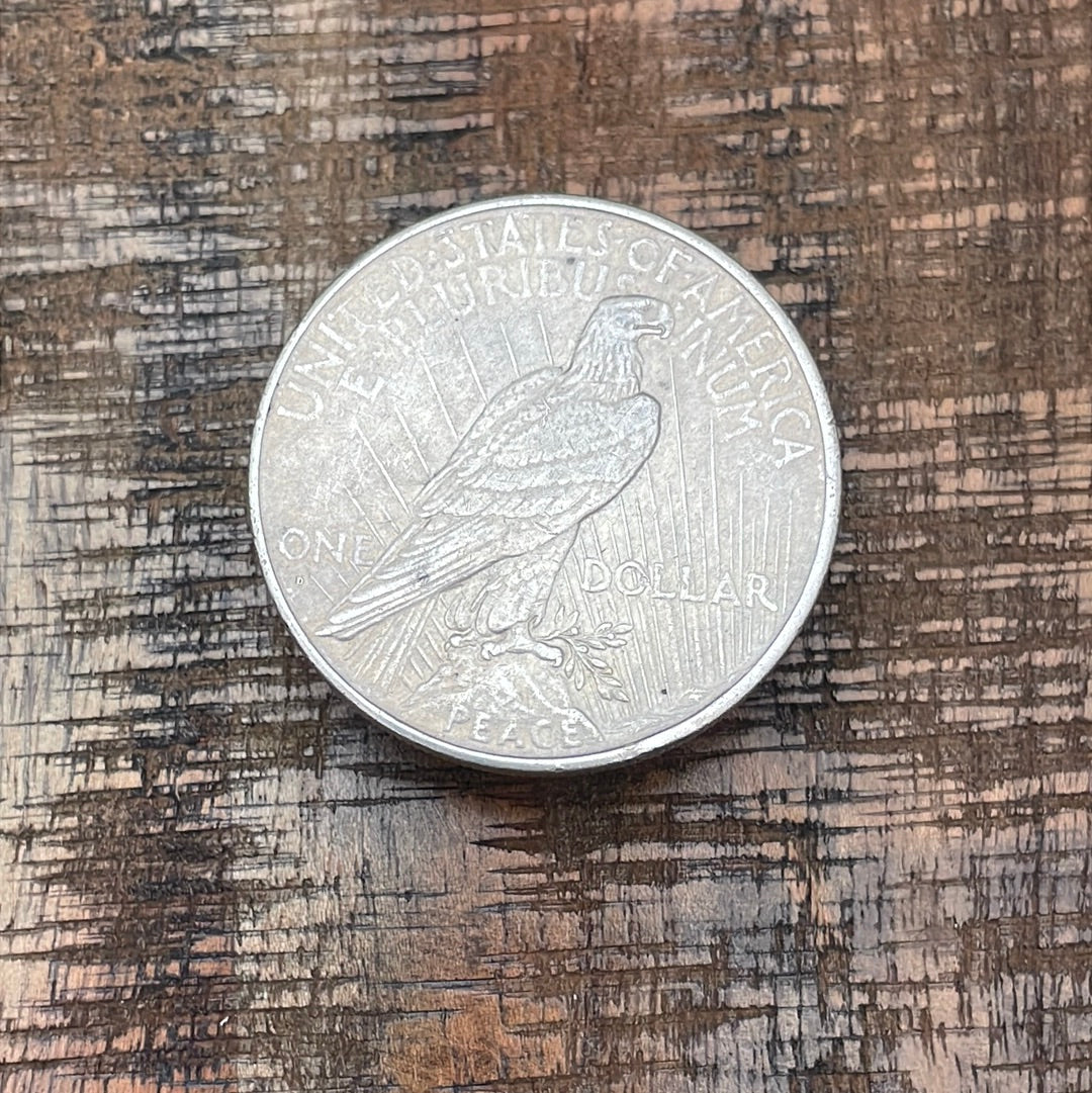1934-D $1 US Silver Peace Dollar