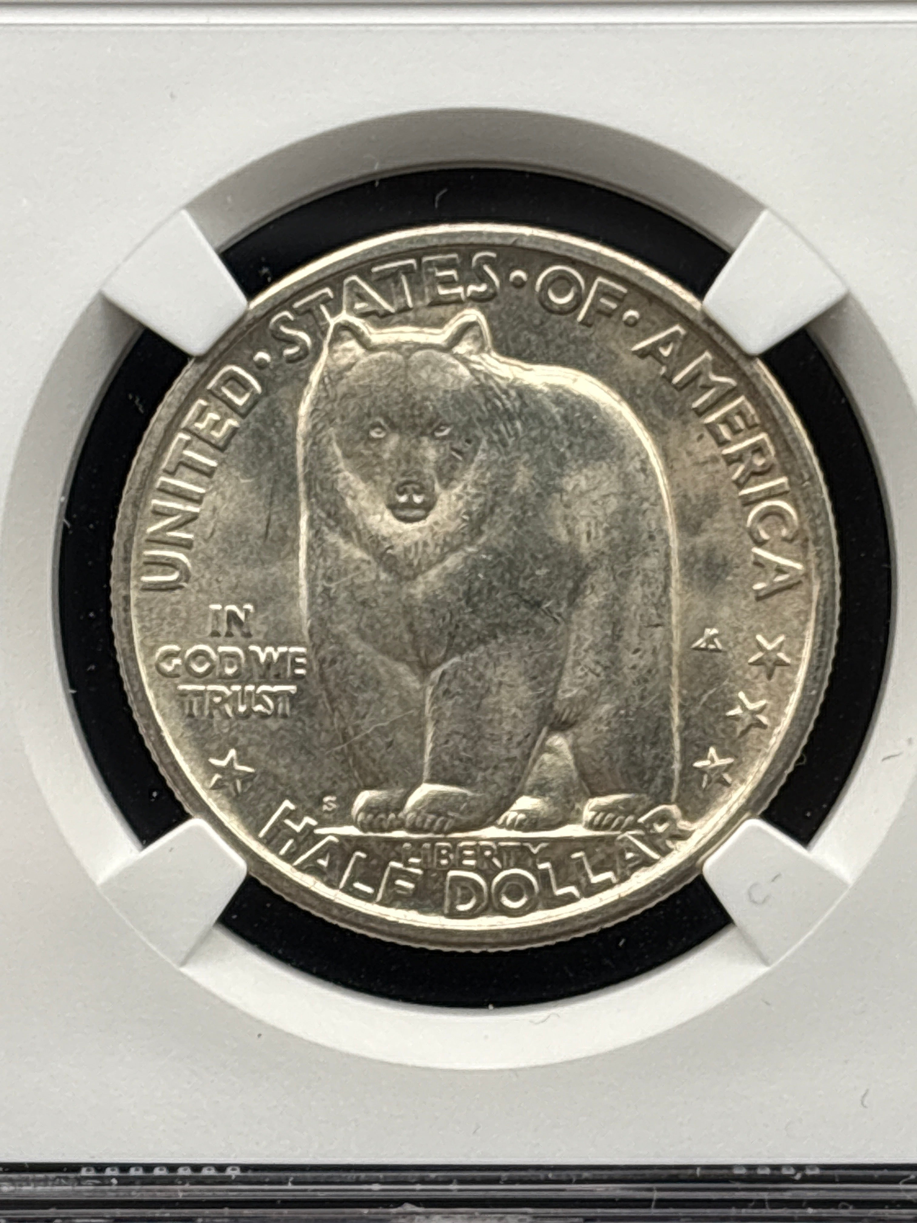 1936-S 50C Bay Bridge Silver Commemorative Half Dollar NGC MS64