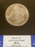 1881-CC $1 Morgan Silver Dollar GSA Hoard NGC MS63 VAM 2 in OGP