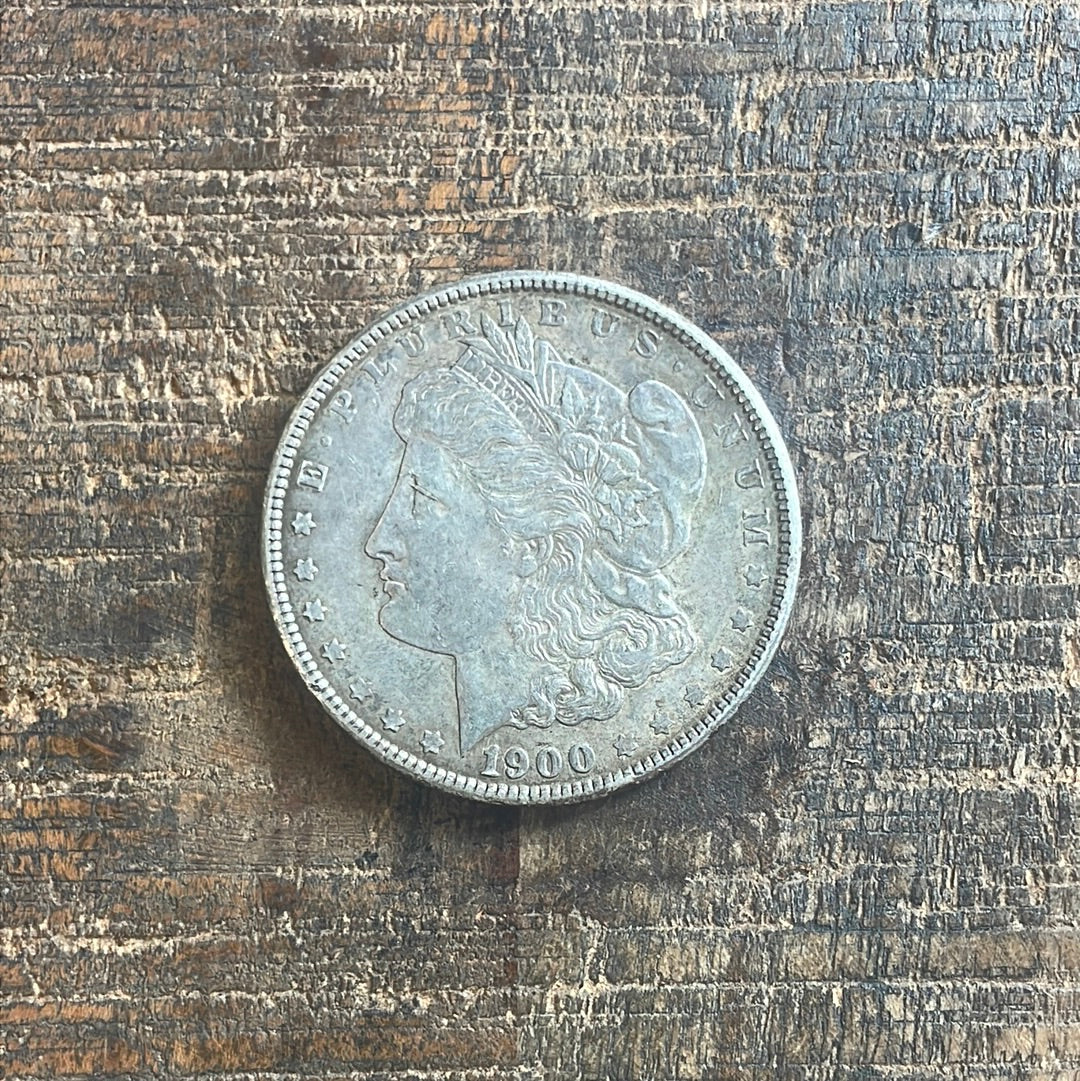1900 $1 US Morgan Silver Dollar