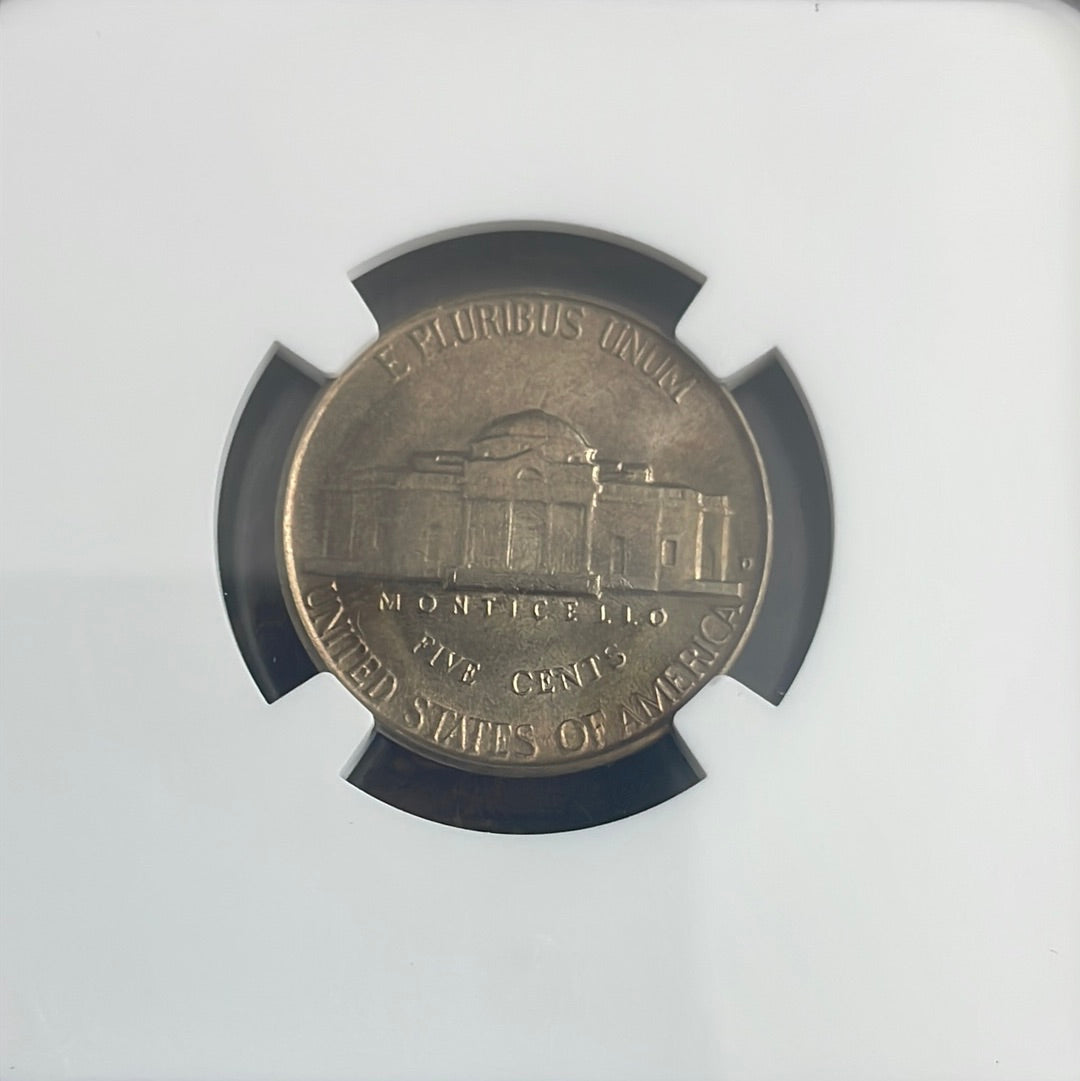 1950-D 5c US Jefferson Nickel NGC MS65 5FS.