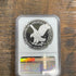 2021-S Eagle $1 Eagle Landing T-2 NGC PF70 Ultra Cameo “Slab Error 25th Platinum Eagle Label”