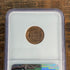 1955-S 1c US Lincoln Wheat Cent NGC MS67 RD