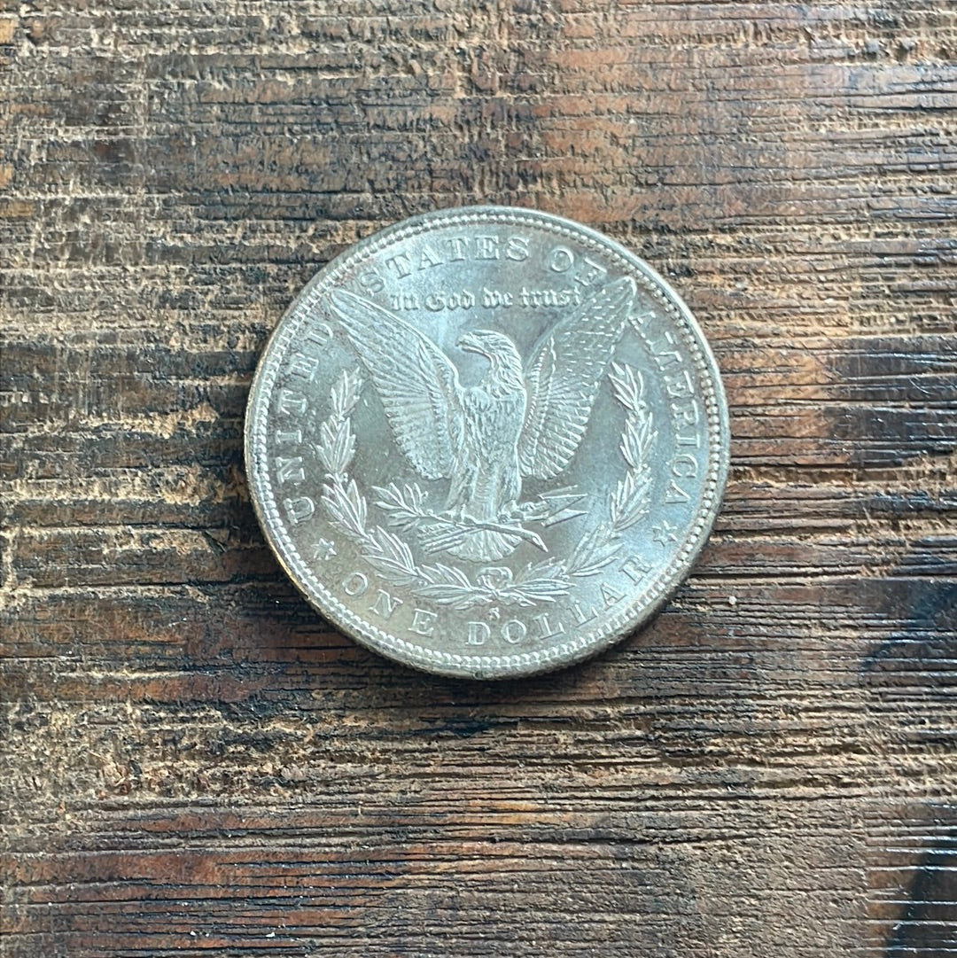 1880-S $1 US Morgan Silver Dollar