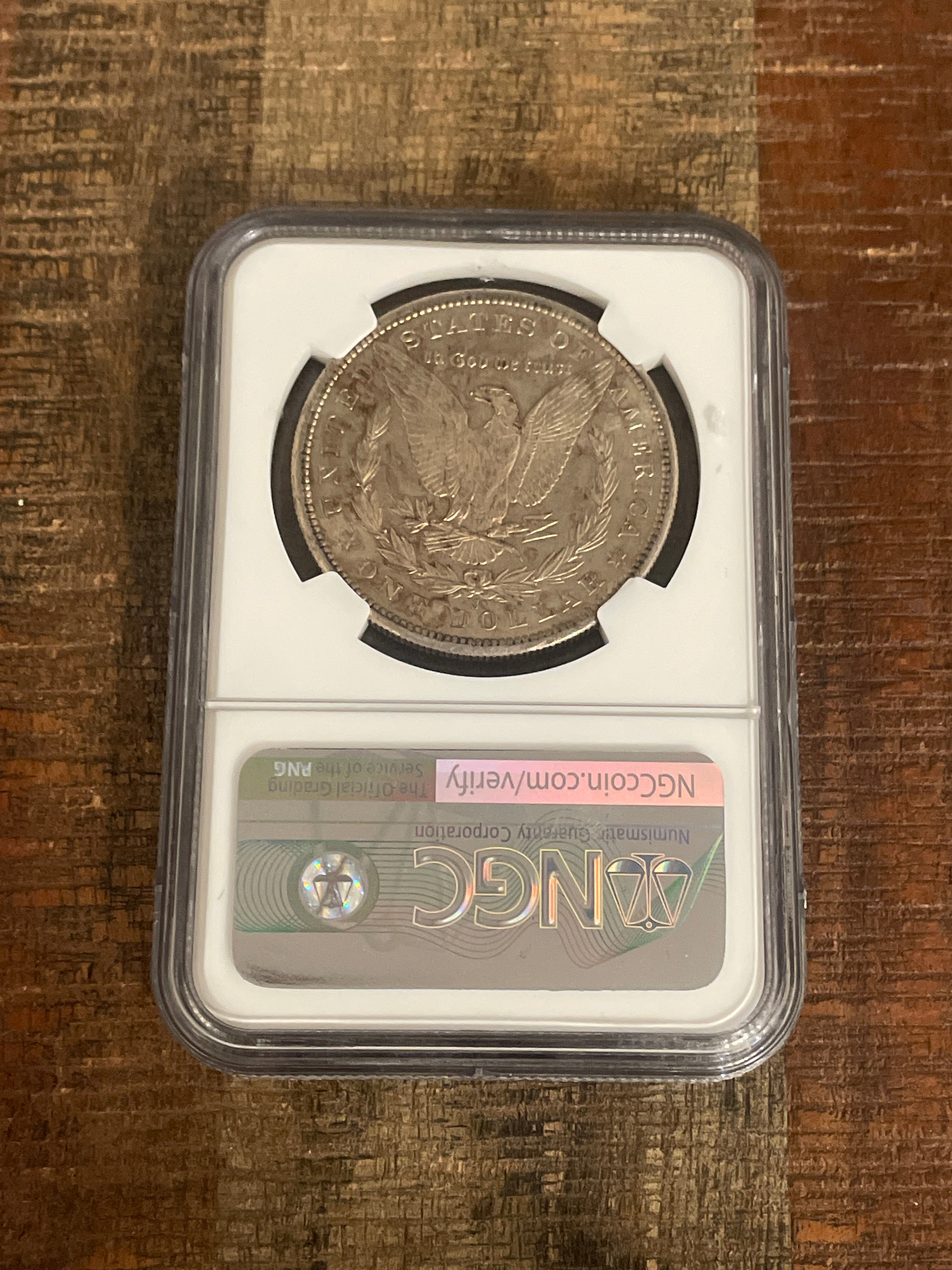 1881-S $1 US Silver Morgan Dollar NGC MS64