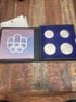 1973 Canada 4-Coin Olympic Silver Series I ~ 4.32 oz ASW Sterling Silver