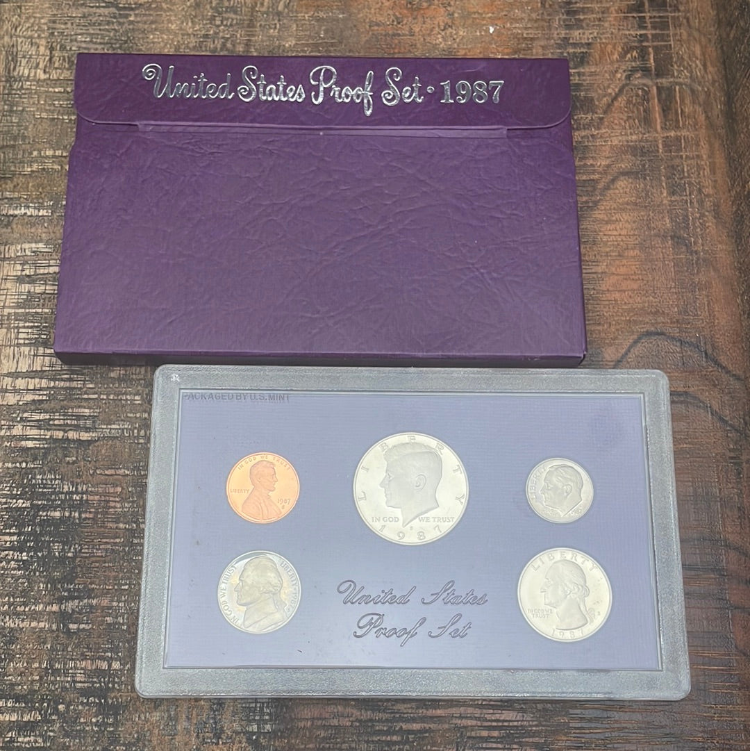 1987 Proof Set in OGP