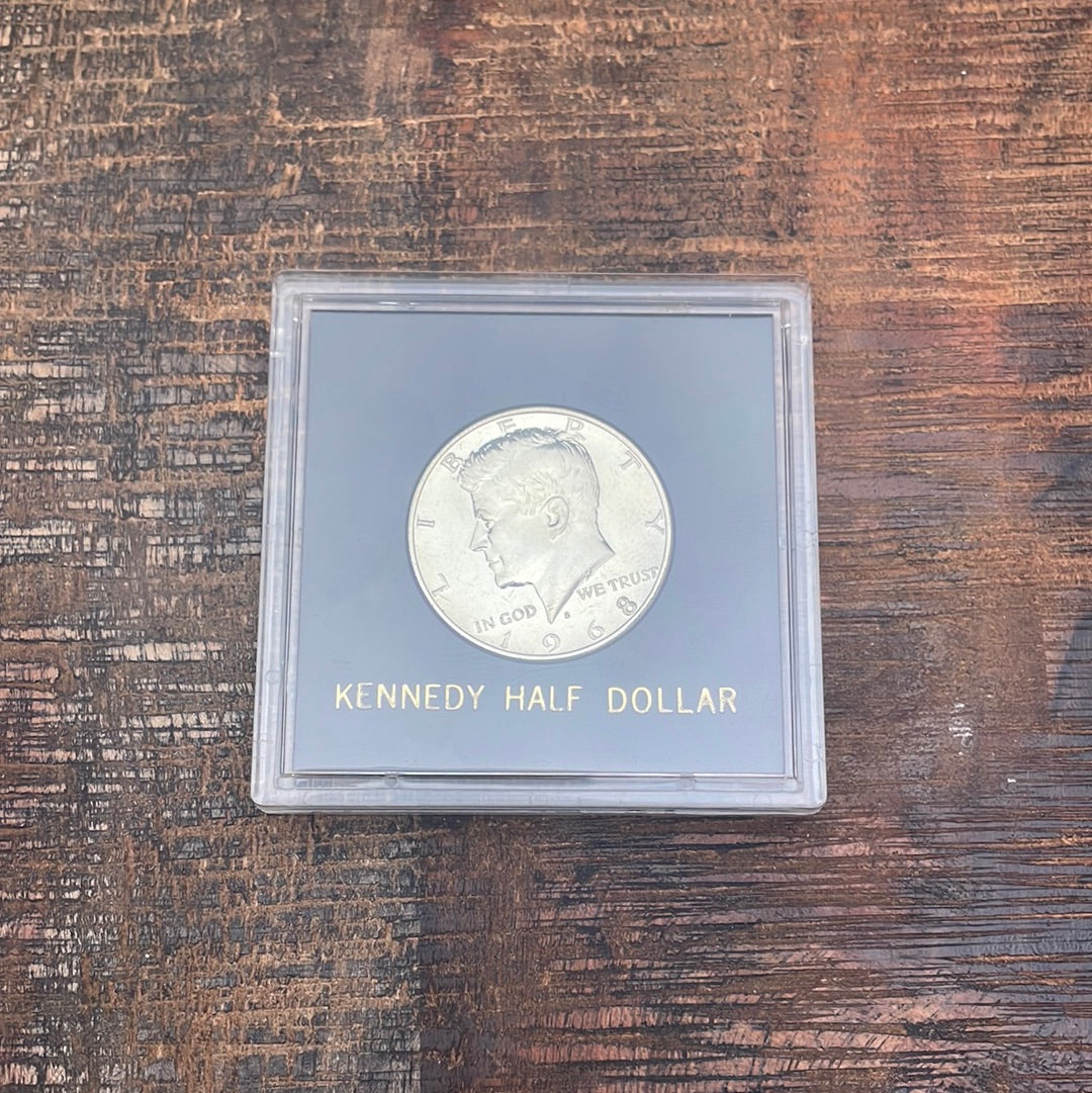 1968-S Proof Kennedy Half 40% Silver in Hard Plastic Holder