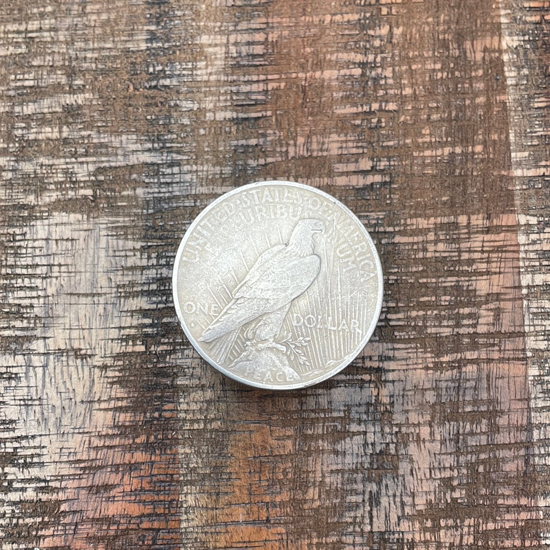 1934-S $1 US Silver Peace Dollar