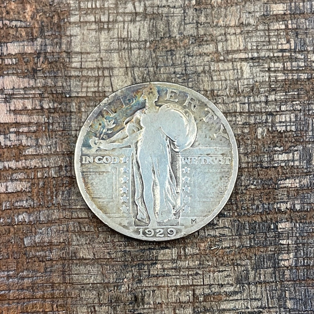 1929 25C US Standing Liberty Quarter