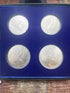1973 Canada 4-Coin Olympic Silver Series I ~ 4.32 oz ASW Sterling Silver