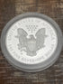 2003-W $1 US American Silver Eagle Proof Coin~Capsule, Presentation Case, and Box with COA