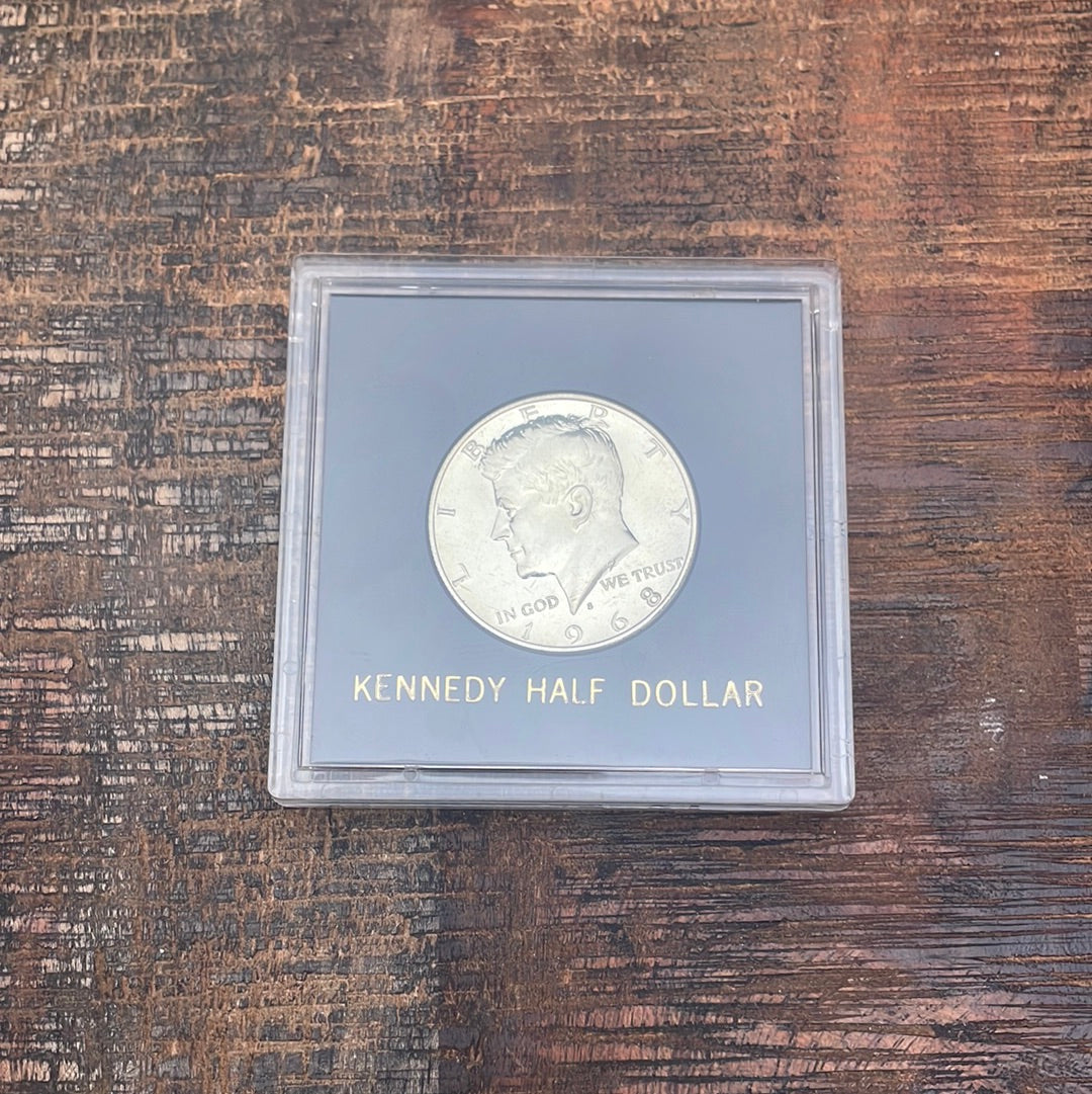1968-S Proof Kennedy Half 40% Silver in Hard Plastic Holder