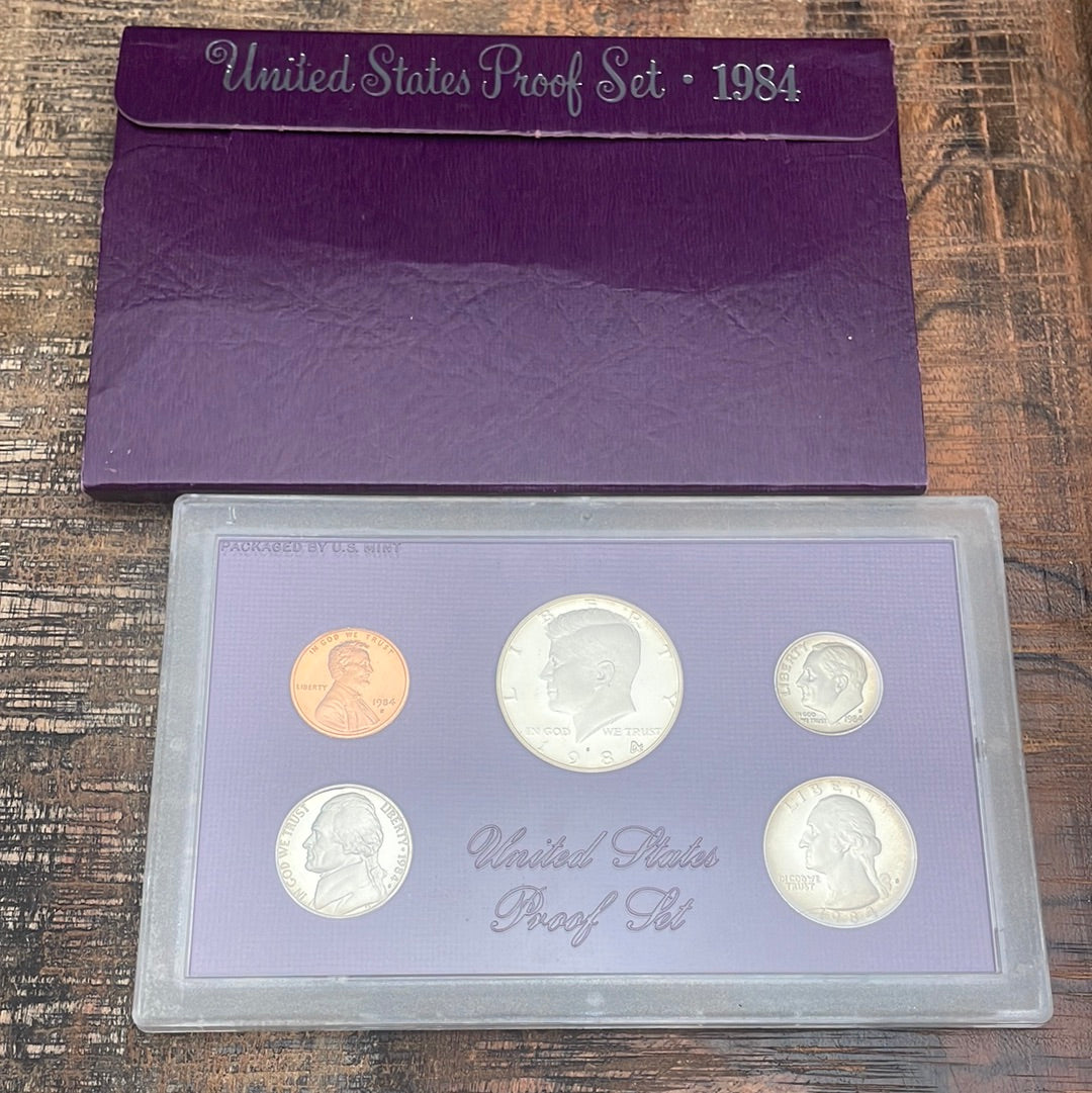 1984 Proof Set in OGP