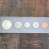 1968 Birth Year Set, 5 coin set with 40% Silver Half Dollar