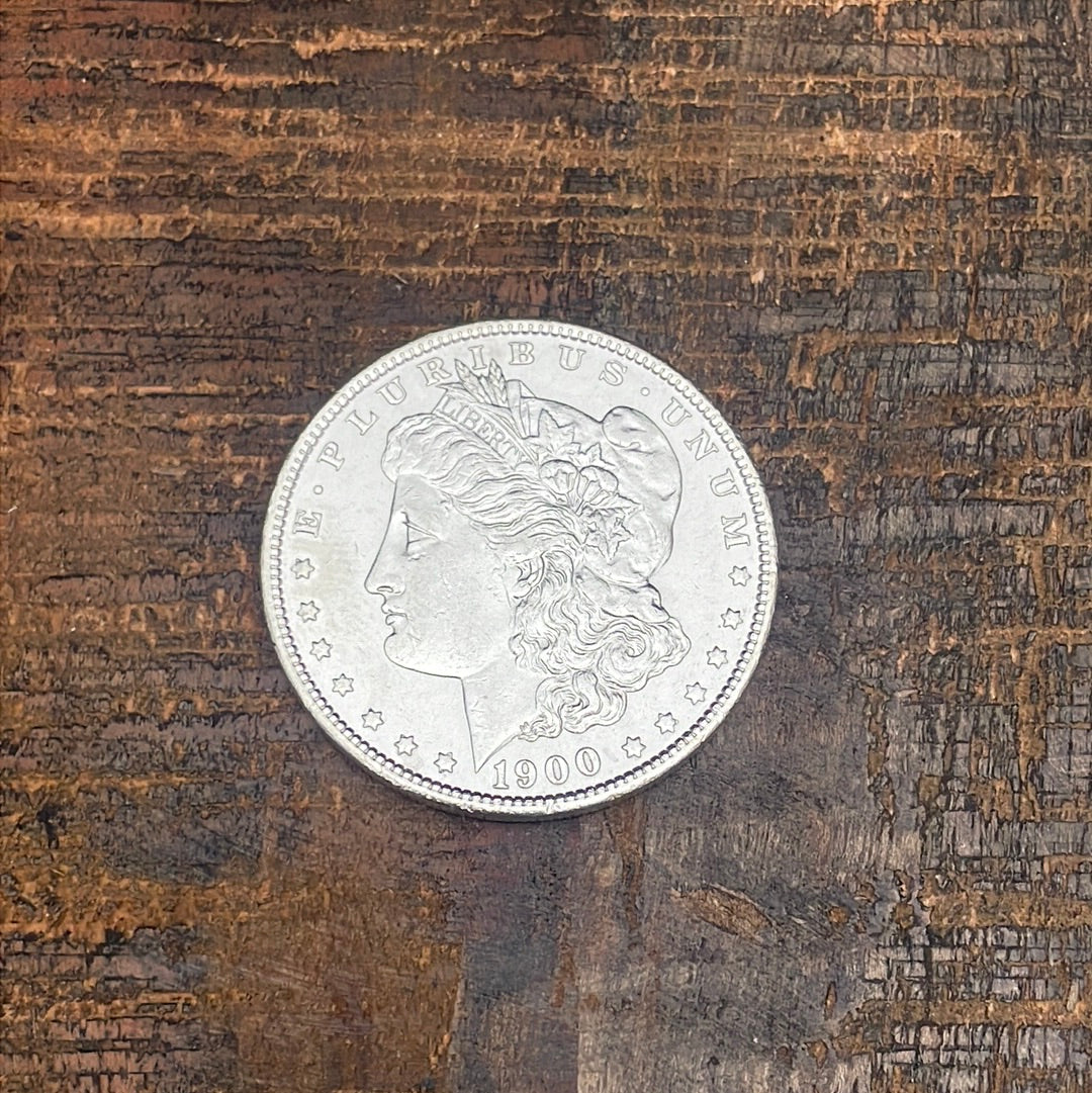 1900 $1 US Morgan Silver Dollar