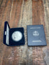 2000-P $1 US American Proof Silver Eagle Coin~Capsule, Presentation Case and Box included no COA