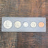 1968-D Birth Year Set, 5 coin set with 40% Silver Half Dollar.