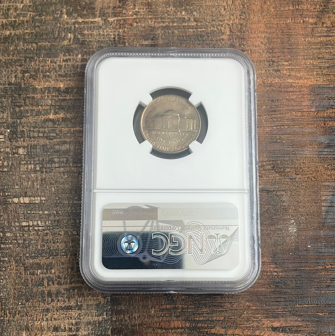 1950-D 5c US Jefferson Nickel NGC MS65 5FS.