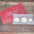 1976 US Bicentennial Silver Uncirculated Set no COA no display card board.