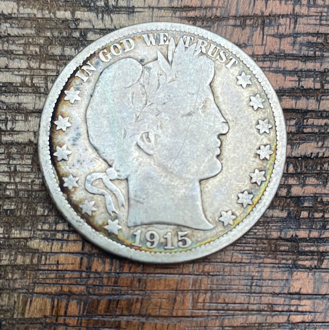 1915-S 50C US Barber Half Dollar