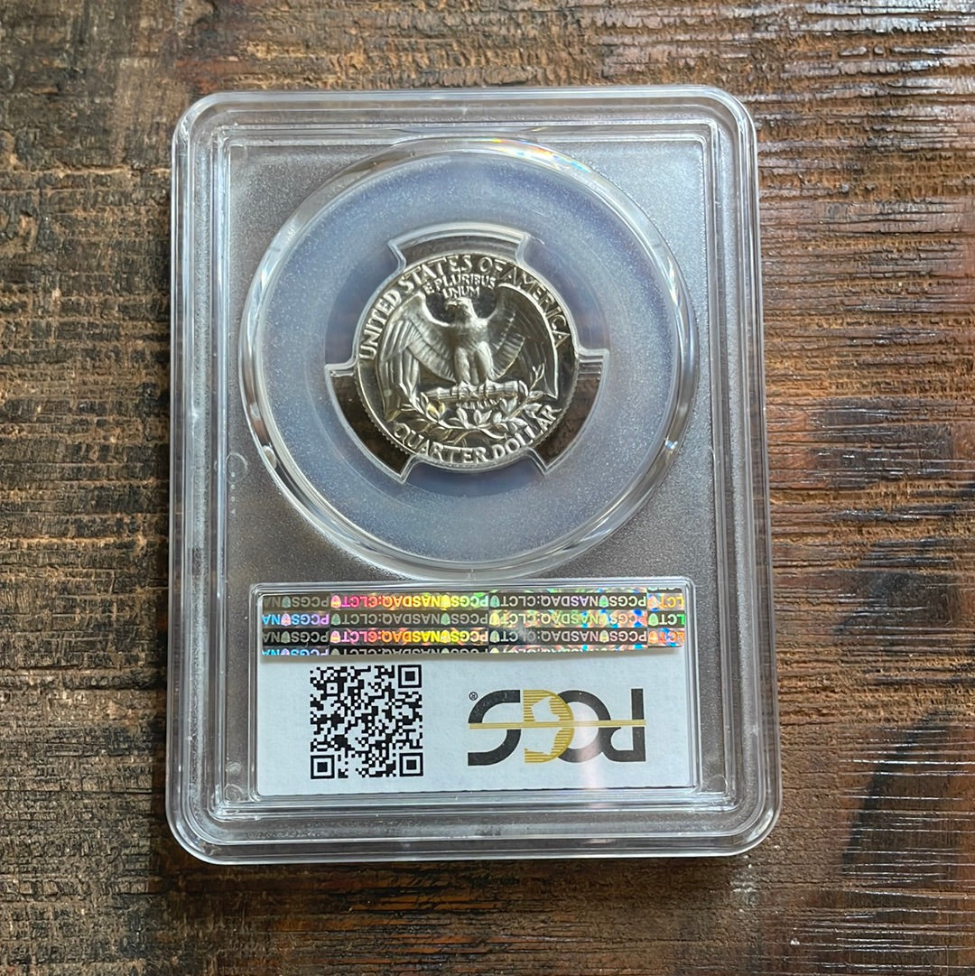 1969-S 25c US Washington Quarter PCGS PR 68