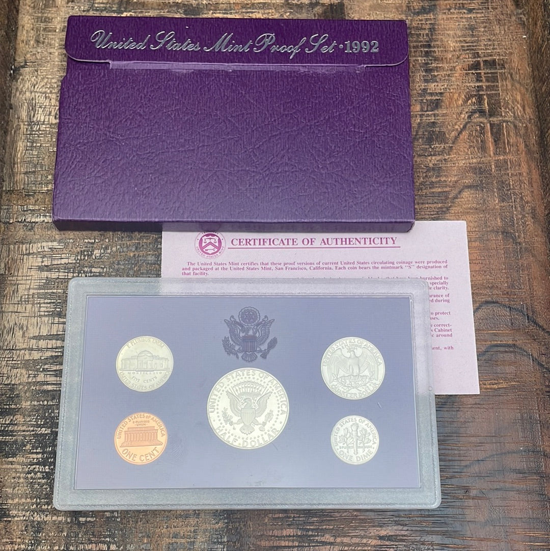 1992 Proof Set in OGP
