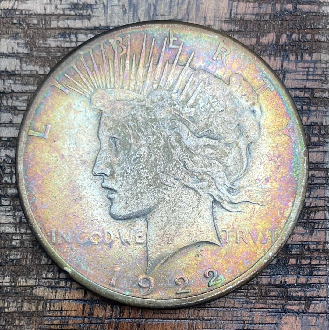 1922-S $1 US Silver Peace Dollar